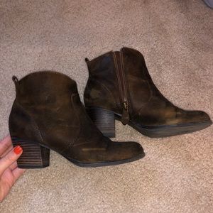 Used Franco Sarto booties